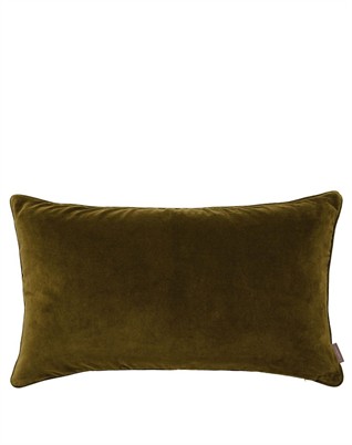 Velvet Soft Gable Kissen - Mustard - 50 x 90 cm